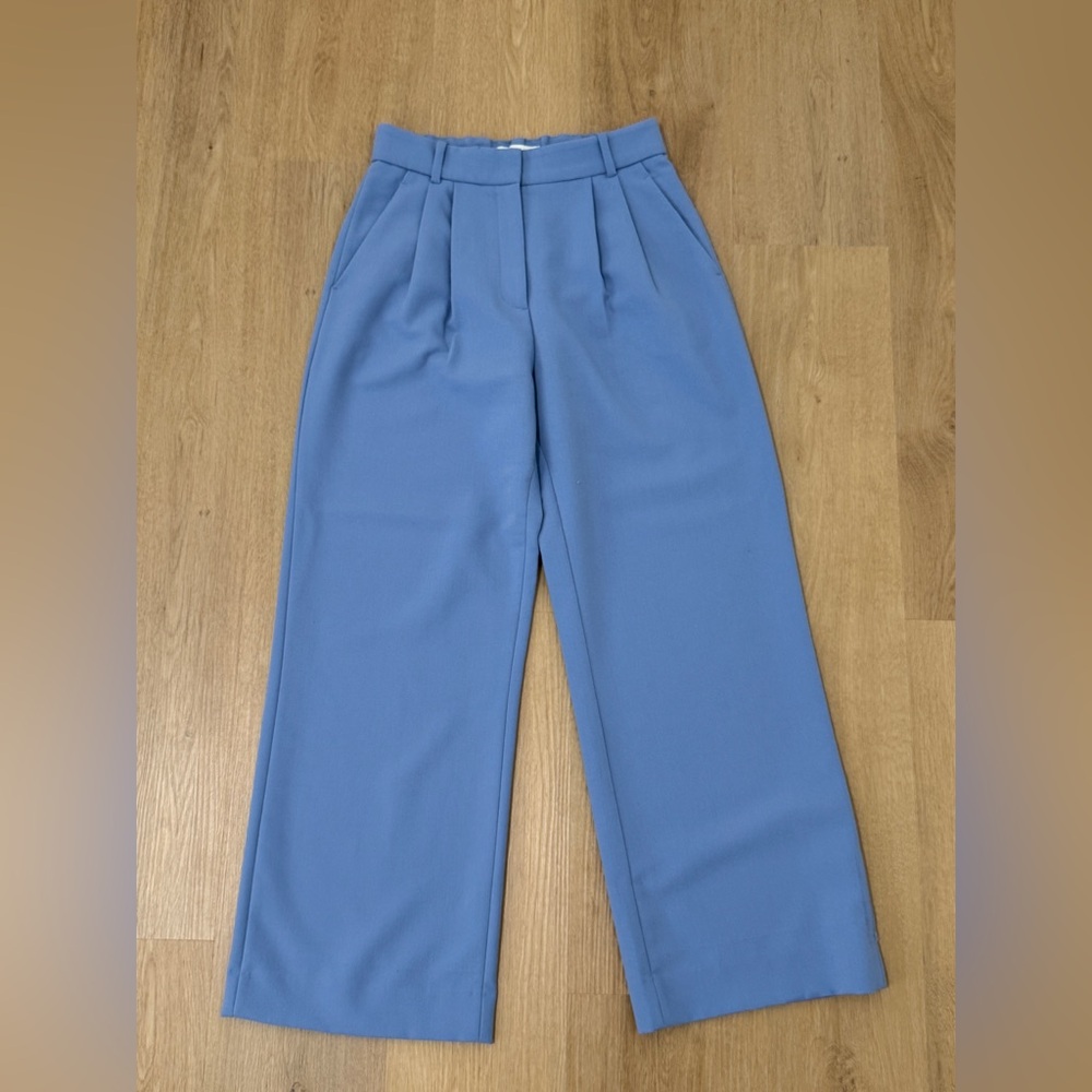 A&F Sloane Tailored Wide Leg Pant